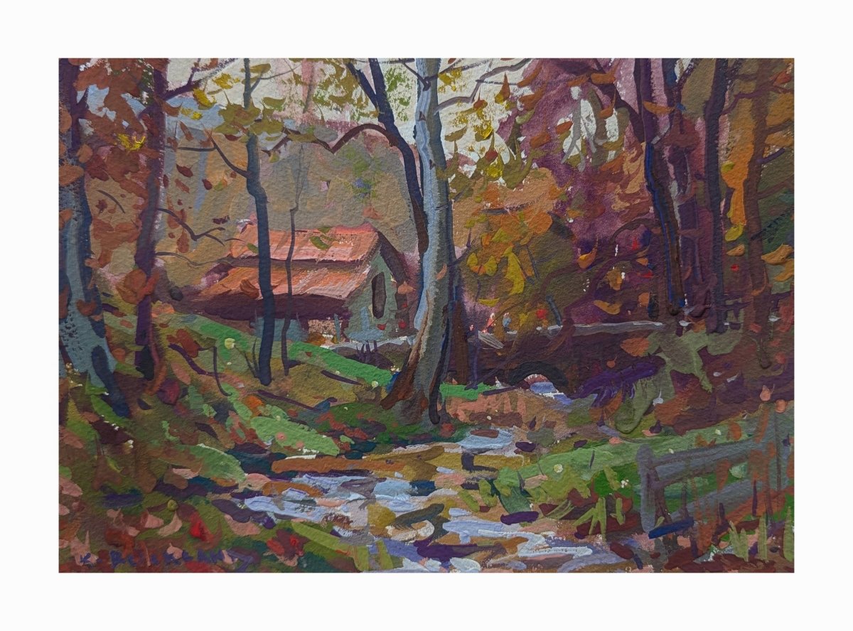 Autumn's Arrival at Windy Gap